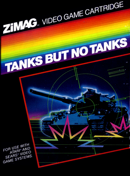 Tanks But No Tanks box art for Atari 2600